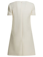 Valentino Wool blend short dress - White