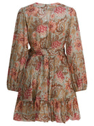 Zimmermann "Daylight" short dress - Green