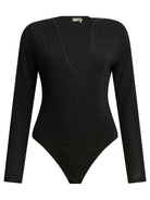 Zimmermann Long-sleeved bodysuit - Black