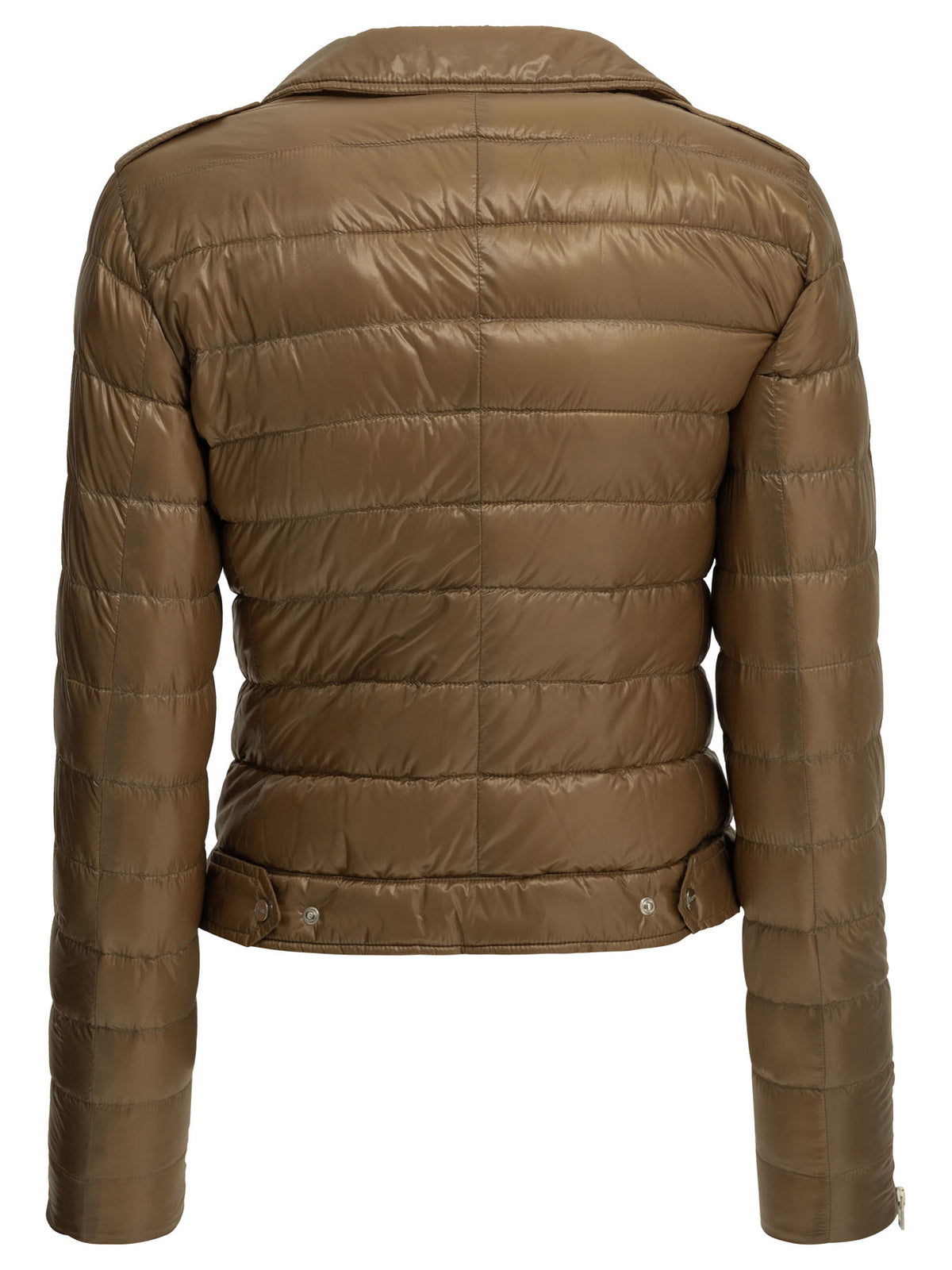 Herno Ultra-light nylon short down jacket - Brown