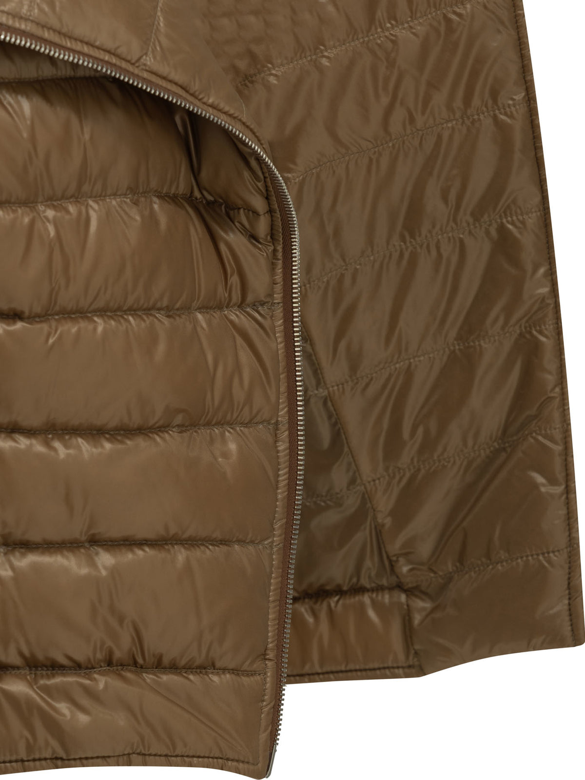 Herno Ultra-light nylon short down jacket - Brown