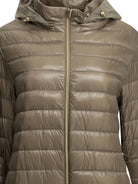 Herno Long down jacket made of ultra-light nylon - Beige
