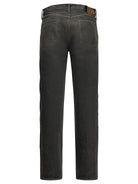 Kapital "5P Monkey Cisco Studs" Straight-Leg Jeans - Black