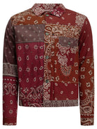 Kapital "Bandana Patchwork" Lightweight Jacket - Red