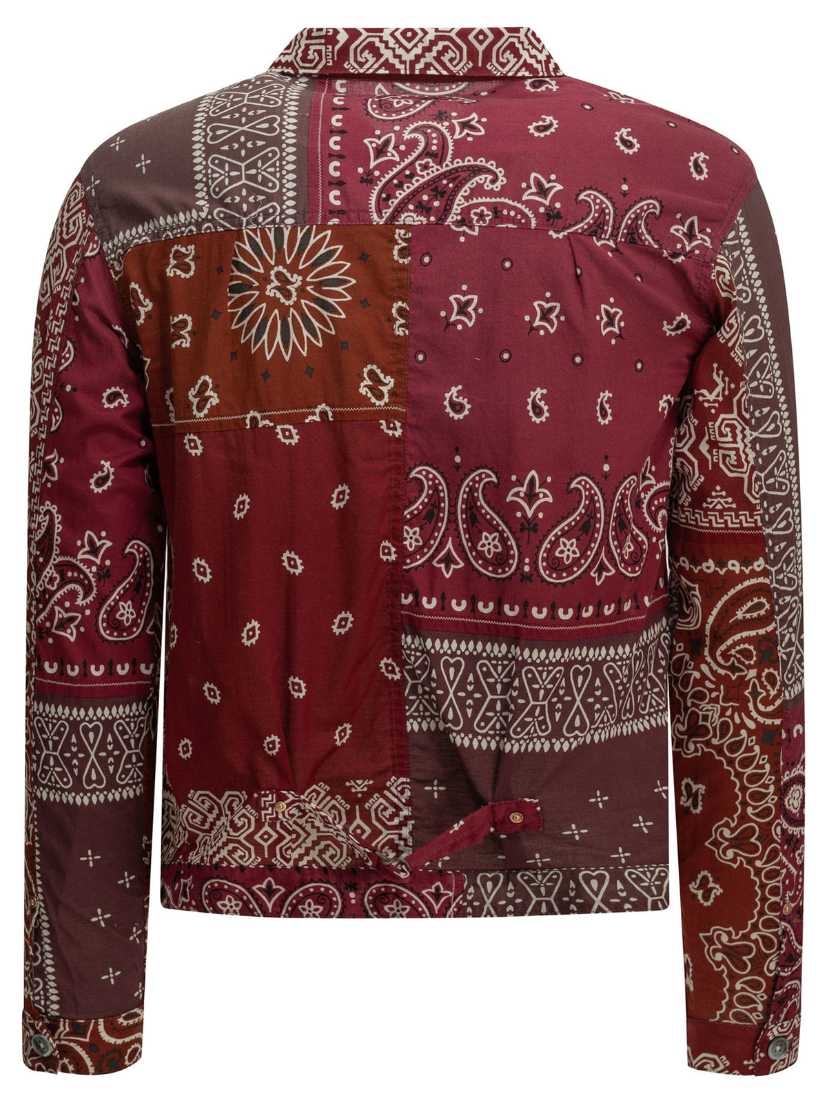 Kapital "Bandana Patchwork" Lightweight Jacket - Red