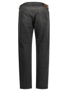 Kapital "BLKxBLK Denim 5P MONKEY TH" Wide-Leg Jeans - Blue