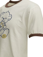 Kapital "Peckish Little Bear" Crew-Neck T-Shirt - White