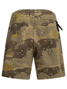 Kapital "PECKISH chocolate chip" Shorts with Drawstrings - Beige