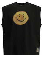 Kapital "Tree Trunk Rainbow" Crew-Neck T-Shirt - Black