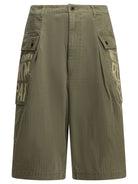 Kapital "Jumbo Monkey" Cargo Shorts - Green