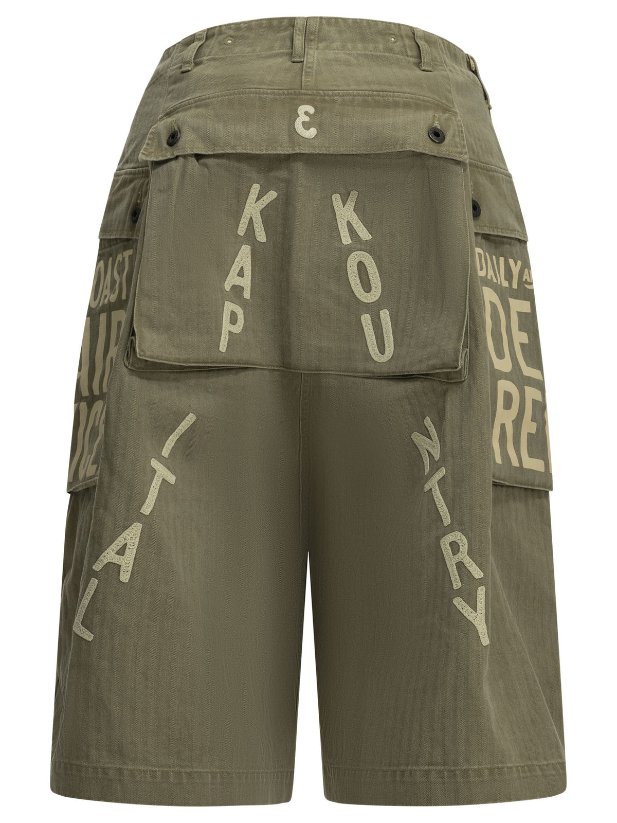 Kapital "Jumbo Monkey" Cargo Shorts - Green