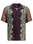 Kapital "Kona Tree" Casual Shirt - Burgundy