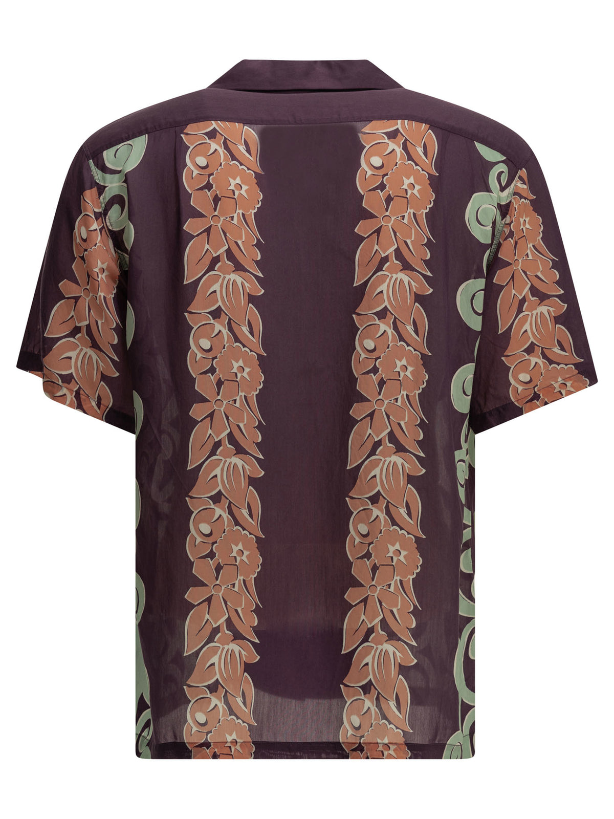 Kapital "Kona Tree" Casual Shirt - Burgundy