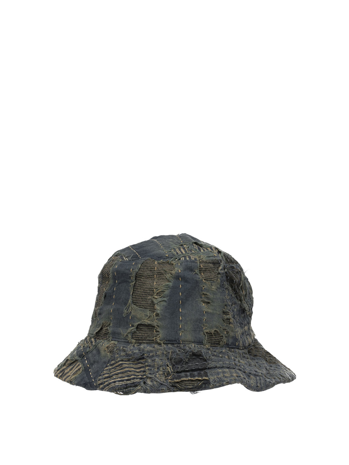 Kapital "Boro" Bucket Hat - Blue