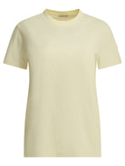 Moncler Crew-neck T-shirt with logo - White