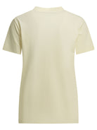 Moncler Crew-neck T-shirt with logo - White