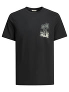 Moncler Crew-neck T-shirt with logo - Blue