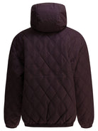 Adidas Originals "Wales Bonner" quilted jacket - Burgundy