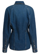 Alaïa Denim shirt - Blue
