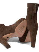 Aquazzura "Saint Honore 120 mm" ankle boots - Brown