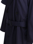 Balenciaga Cotton trench coat - Blue