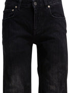 Balenciaga Wide leg jeans - Black