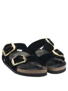 Birkenstock "Arizona Big Buckle" low sandals - Black