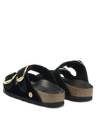 Birkenstock "Arizona Big Buckle" low sandals - Black
