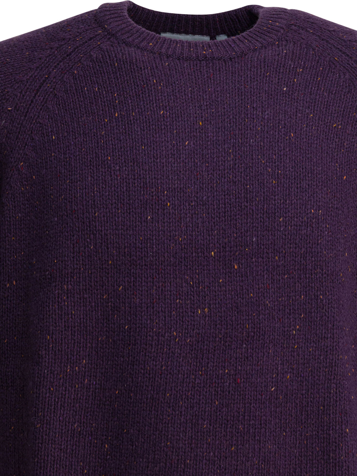 Carhartt WIP "Anglistic" wool sweater - Purple