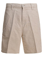 Carhartt WIP Short "Walter Single Knee" - Beige