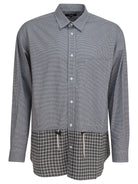 Comme des Garçons HOMME Shirt with cotton inserts - Grey