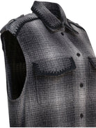 Golden Goose Wool-blend chemisier dress - Grey