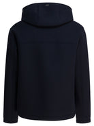 Herno Short scuba coat - Blue