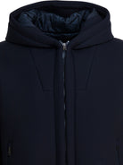 Herno Short scuba coat - Blue