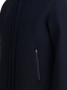 Herno Short scuba coat - Blue