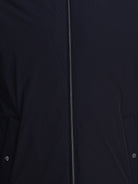 Herno "Resort" long nylon down jacket - Blue