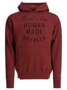 Human Made "Tsuriami" hoodie - Burgundy