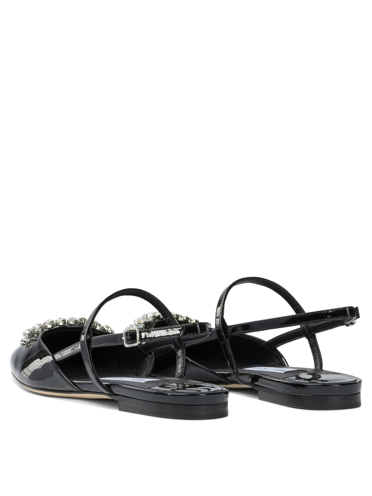 Jimmy Choo "Belinda" slingback ballet flats - Black