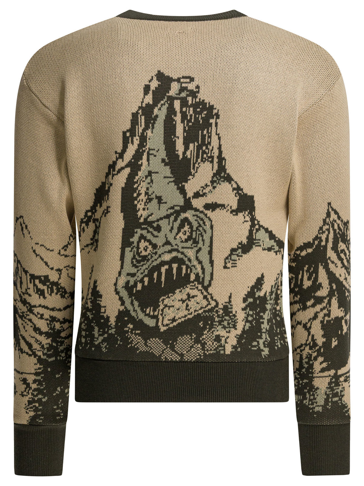 Kapital "Slide Rock Bolt" Sweater - Beige