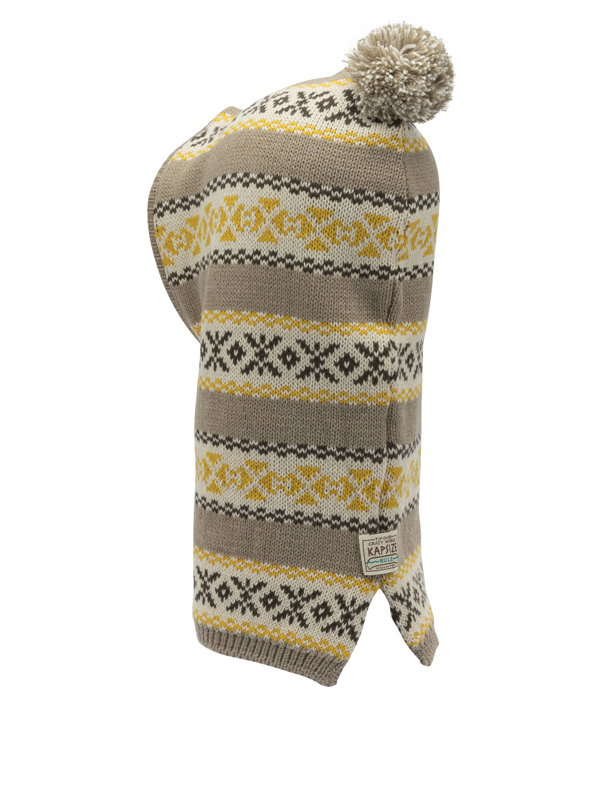 Kapital "Yellowknife" balaclava - Beige