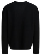 Maison Kitsuné "Fox Head" Cardigan - Black