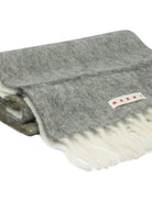 Marni Mohair and alpaca scarf - Grey