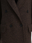 Max Mara Long wool coat - Black