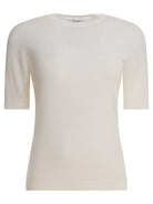 Max Mara Basic wool sweater - White