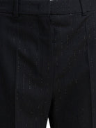 Max Mara Pianoforte Wool five-pocket shorts - Black