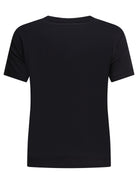 Max Mara Pure Short-sleeved cotton t-shirt - Black