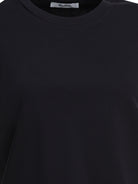 Max Mara Pure Short-sleeved cotton t-shirt - Black