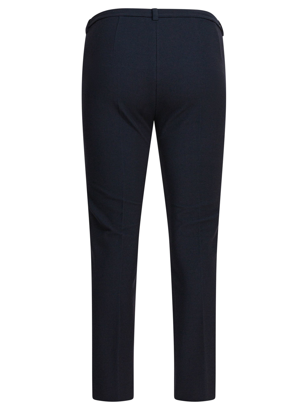 Max Mara Studio Stretch cotton blend pants - Blue