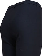 Max Mara Studio Stretch cotton blend pants - Blue