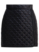 Moncler Quilted wrap skirt - Black